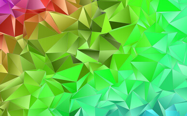 Obraz premium 3d Triangles, abstract background. Design wallpaper.