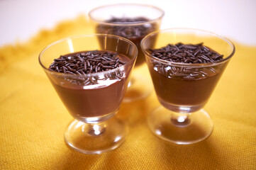 chocolate mousse dessert