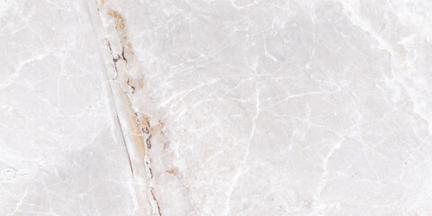 Fototapeta na wymiar off white color stone texture polished finish marble design with brown natural veins