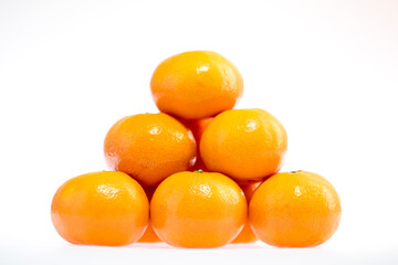 fresh and delicious fruit isolated on white background
