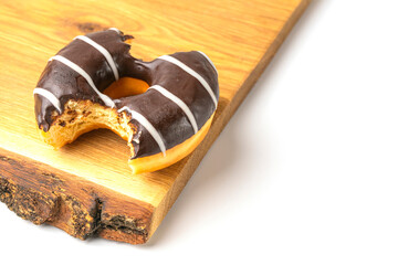donut donuts on a white background close-up. isolate