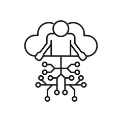 Obraz premium Fintech Industry Modern Simple UI Vector Icon