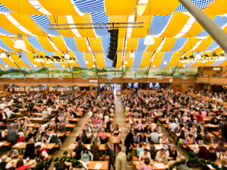 Oktoberfest is the largest beer festival in the world in Munich, Bavaria