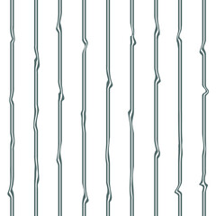 Blue twisted lines on white background seamless pattern