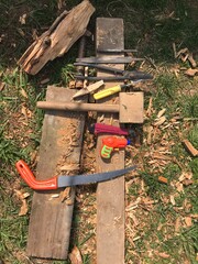 old wooden cross