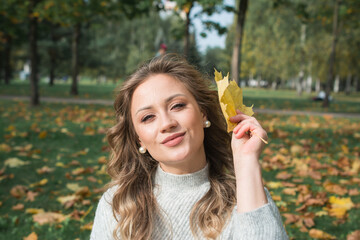 Beautiful young woman portrait