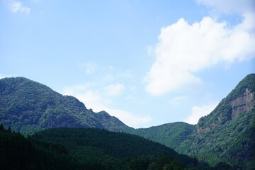 Obraz premium view of the mountain