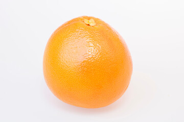 fresh and delicious grapefruit isolated on white background

