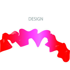 Wave Abstract vector background, Transparent waved lines for brochure, website, flyer design.