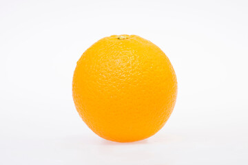 fresh and delicious orange isolated on white background
