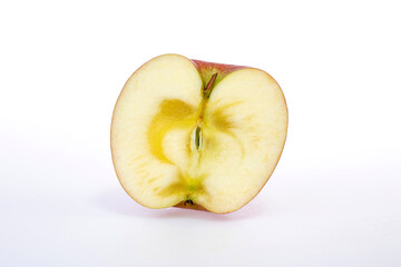 fresh and delicious apple isolated on white background
