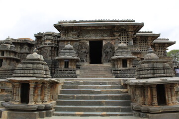 Fototapeta premium ancient hindu temple stone architecture