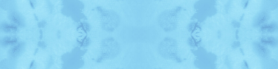 Seamless Blue Tie and Dye Texture. Watercolour 