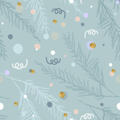 Winter background Abstract Christmas seamless pattern 