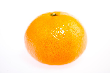 fresh and delicious tangerine isolated on white background
