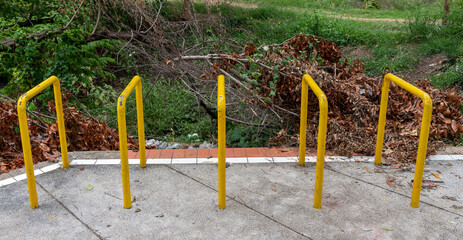 Cycle, Bike Parking, Bars Locking 