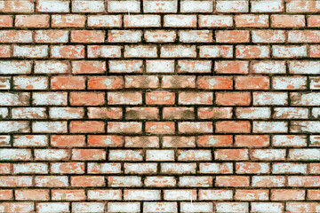 Brick wall pattern,vintage old brick wall texture grunge background