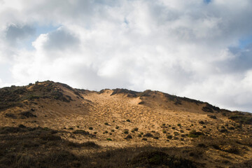 big sand dunes landscape