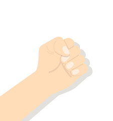 hand Raised fist vector illustrations