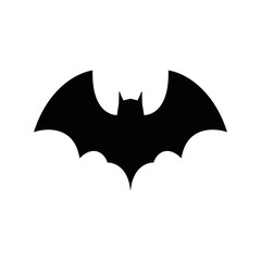 Bat clip art, it can be used as element of logo, icon etc