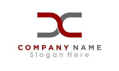 elegant brand DC letter