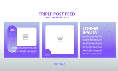 modern social media post feed, retro, instagram feed, instagram template, instagram frame, minimalist.	