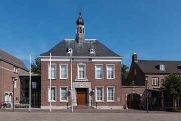 Fototapeta na wymiar town hall in gemert holland