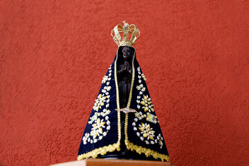 Statue of the image of Our Lady of Aparecida