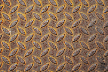 Rusty metal texture background