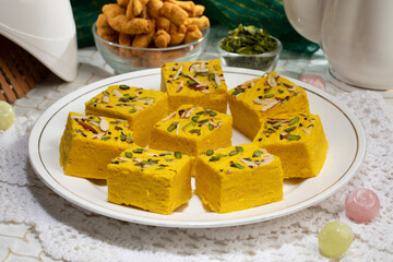 Soan Halwa or Sohan Papri