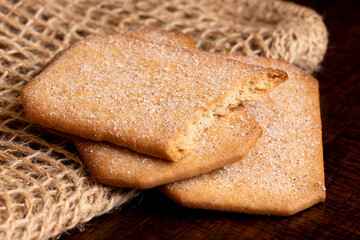 Cinnamon biscuits.