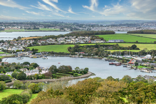 Millbrook on the Rame Peninsula in Cornwall  Uk
