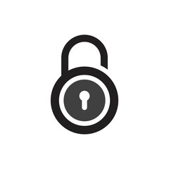 padlock logo icon