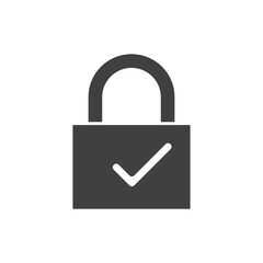 padlock logo icon