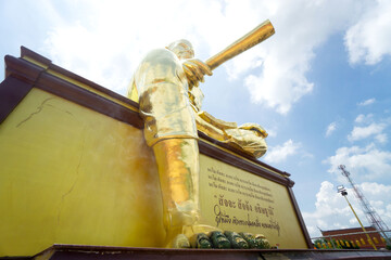 The statue of Reverend Father Koon Parisutho, Bu Phai Temple