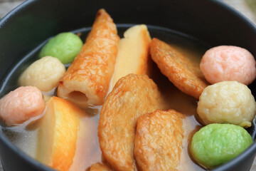 登山で作るおでん