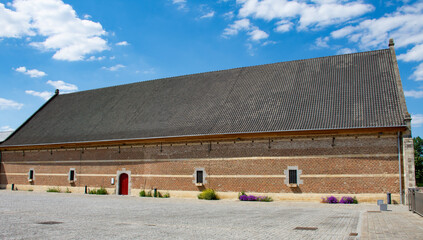 Herkenrode Abbey, a large monastery of Cistercian nuns located in Kuringen, Hasselt, Limburg, Belgium © elly