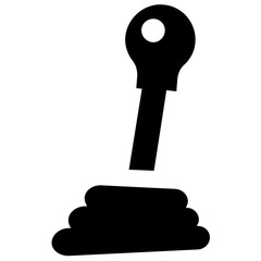 
Vehicle’s gear stick for driving
