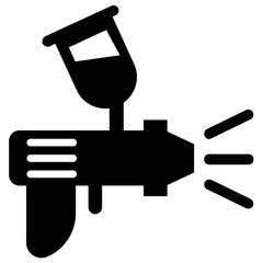 
Painting gun to paint car
