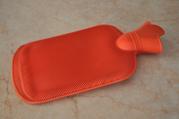 Thermophore isolated on beige surface.
