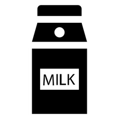 
Single milk carton icon
