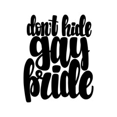 Do not hide gay Pride