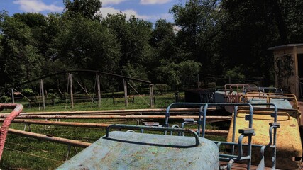 old attraction in the park