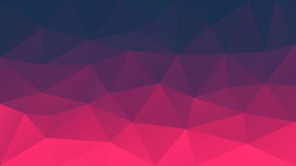 Vector abstract polygonal dark blue and pink background