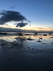 Obraz premium sunset over the sea