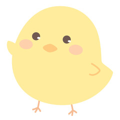 かわいいひよこのイラスト