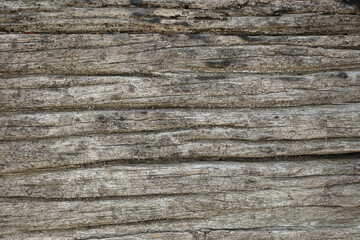 Naklejka premium Old timbered wooden texture and background.