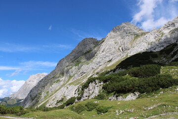 Beautiful Drachensee close to Coburger Hütte in Tyrol