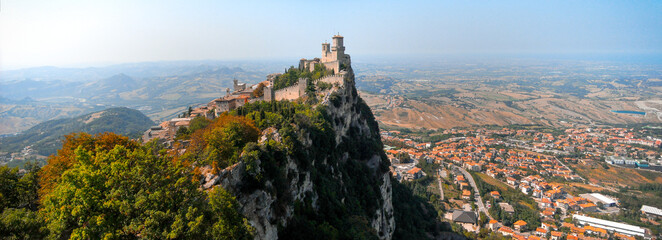 Panorama of the Republic of San Marino