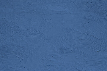 Blue plastered wall texture